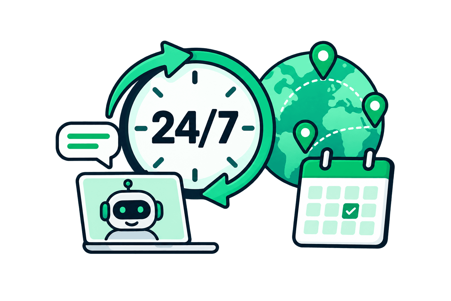 Async Autonomous Screening Illustration